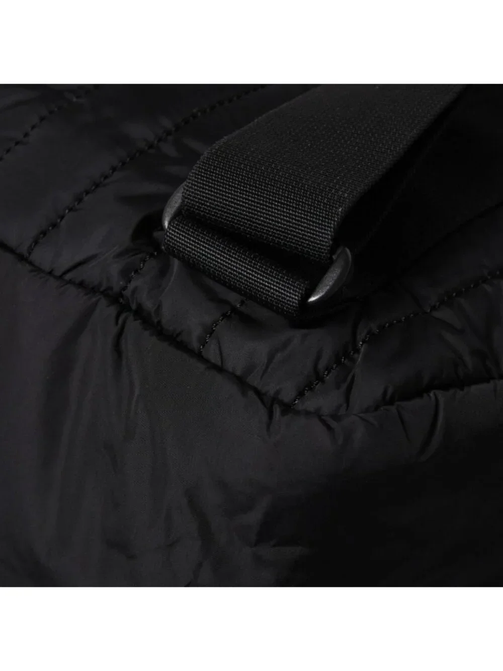 Chanel Sports Line Backpack CC Logo Nylon Stitch Black White